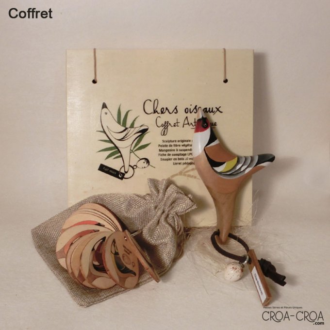 Coffret/Pochon "Cher Chardonneret"