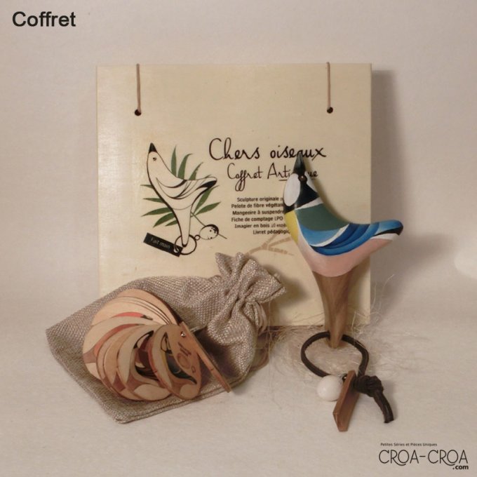 Coffret/Pochon "Chère Mésange"