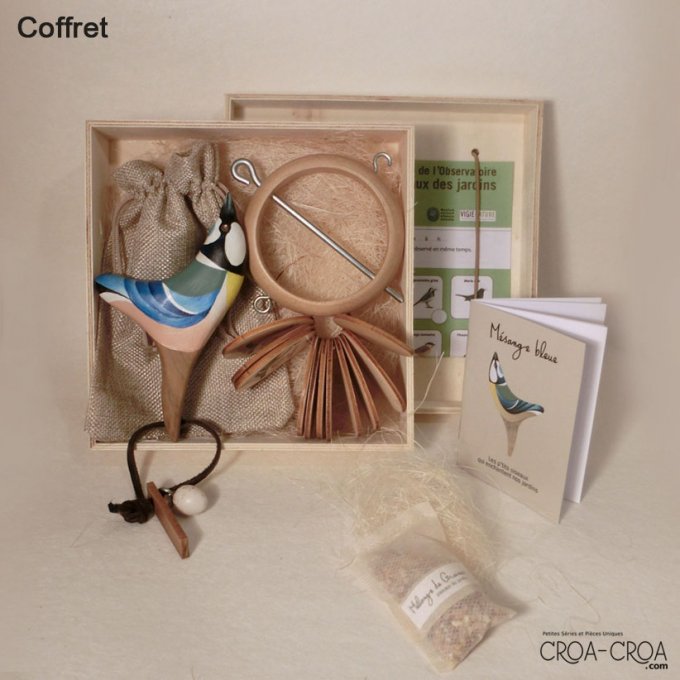 Coffret/Pochon "Chère Mésange"