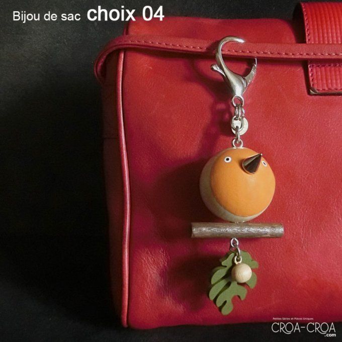 Bijou de sac  "À portée de main" #02