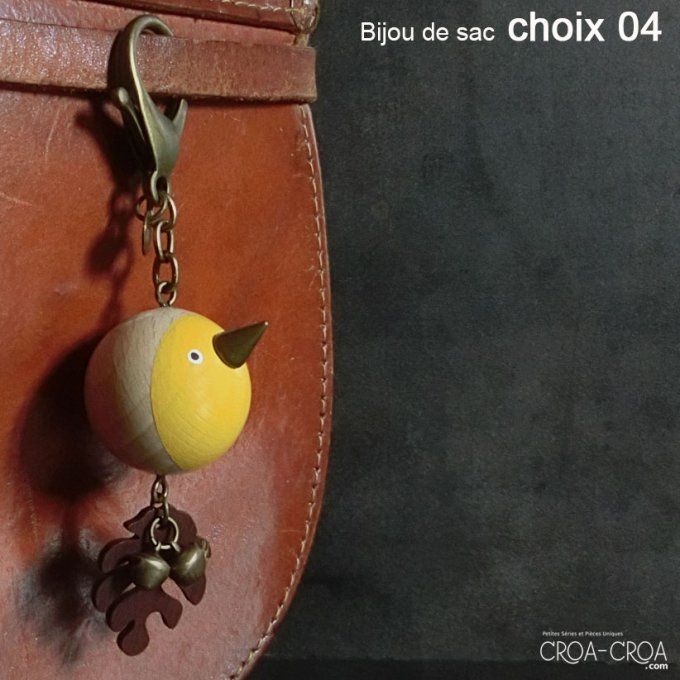 Bijou de sac  "À portée de main" #01