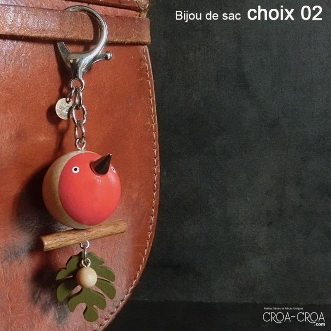 Bijou de sac  "À portée de main" #01