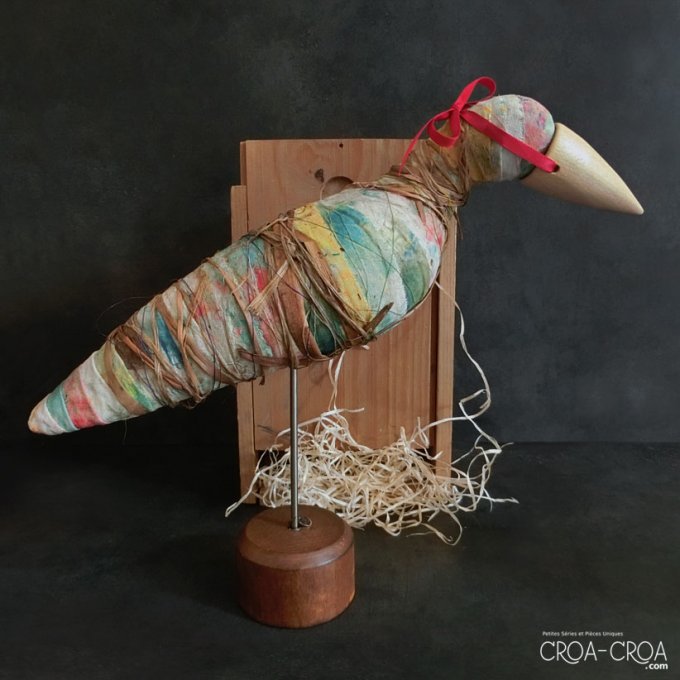 Sculpture oiseau "I have a vieux dream" - IV