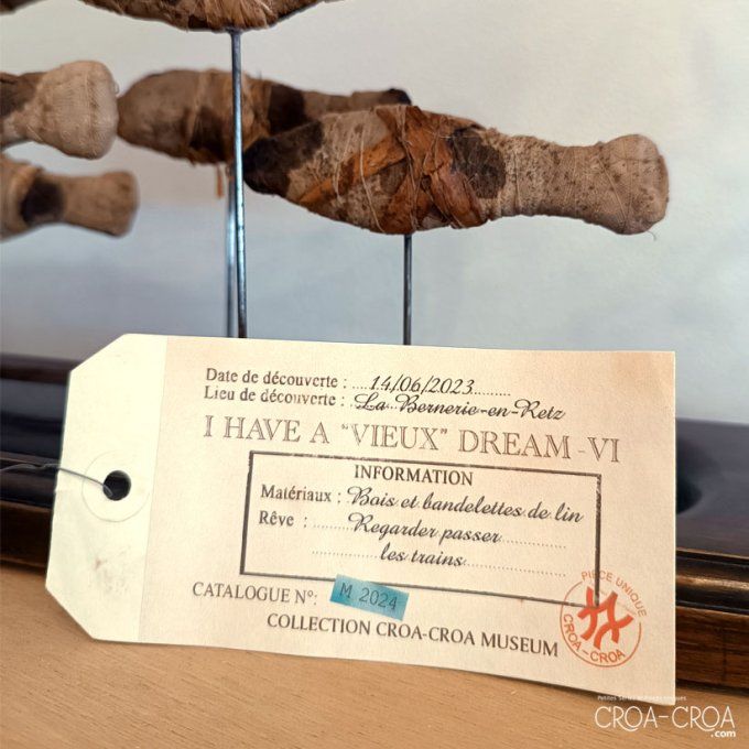 Sculpture poissons "I have a vieux dream" - VI