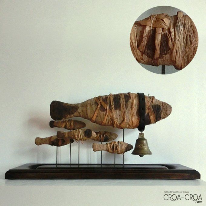 Sculpture poissons "I have a vieux dream" - VI