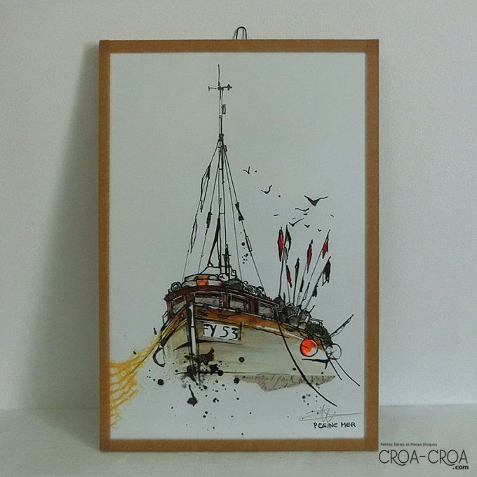 Oeuvre originale " Pleine mer "
