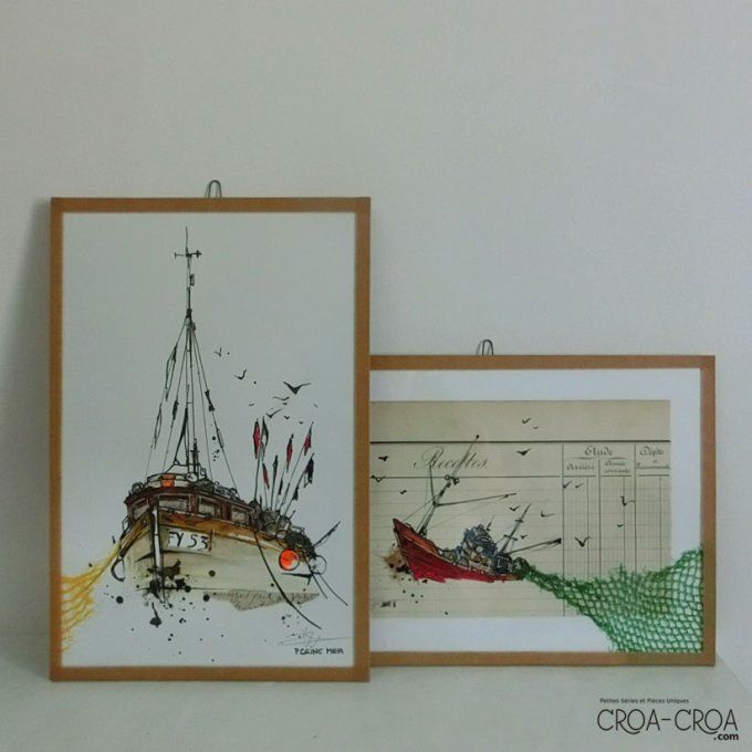 Oeuvre originale " Pleine mer "