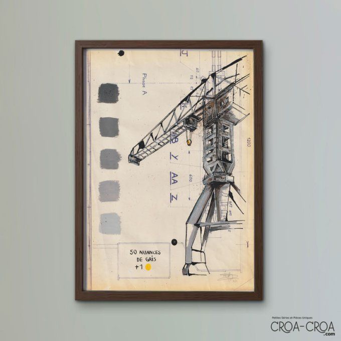 Oeuvre originale " L'envol des Grues " #09